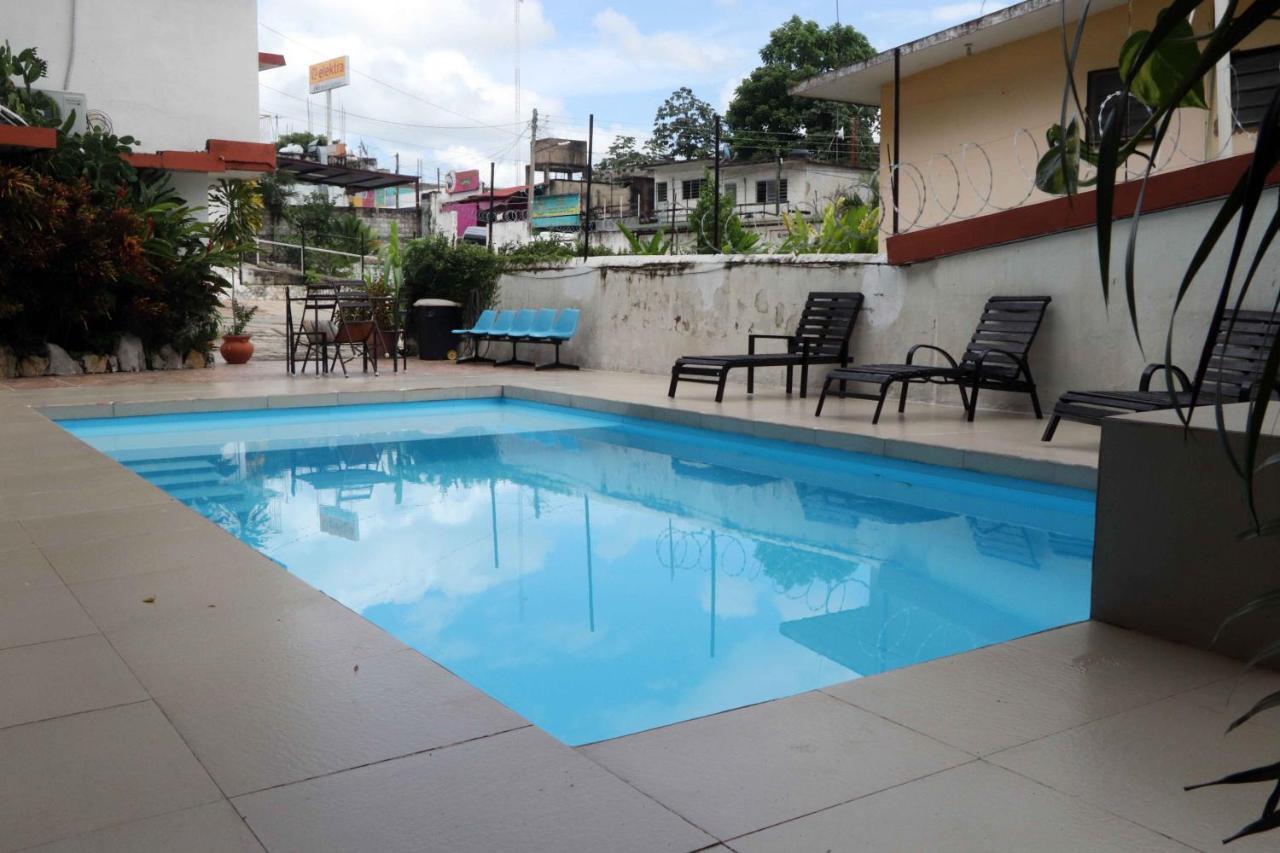 Hotel Quinta Santa Elena Palenque Exterior foto